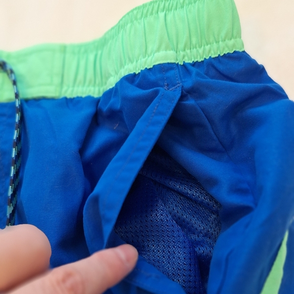 Nike Men's Swim Shorts in Blue and Green - Picture 15 of 16